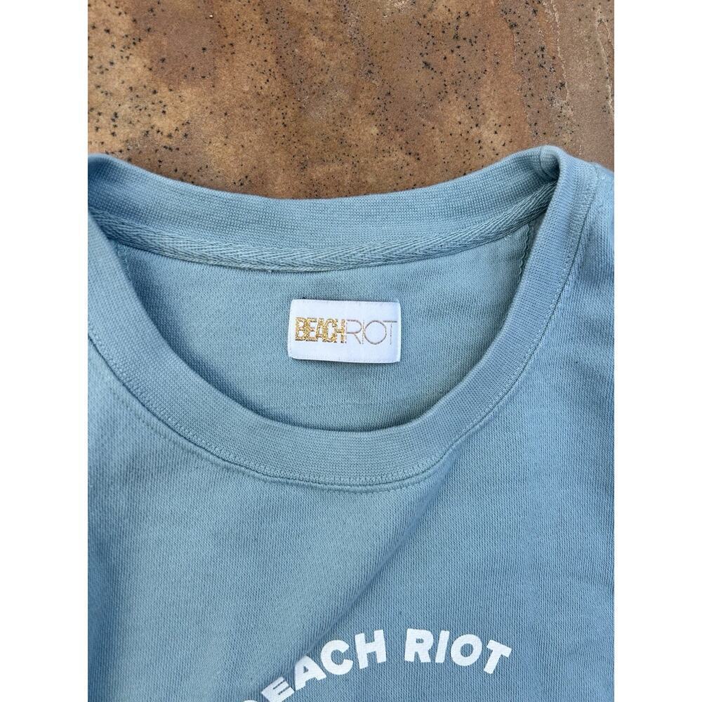 Beach riot blue Crewneck sweatshirt women’s size XL - Picture 2 of 4